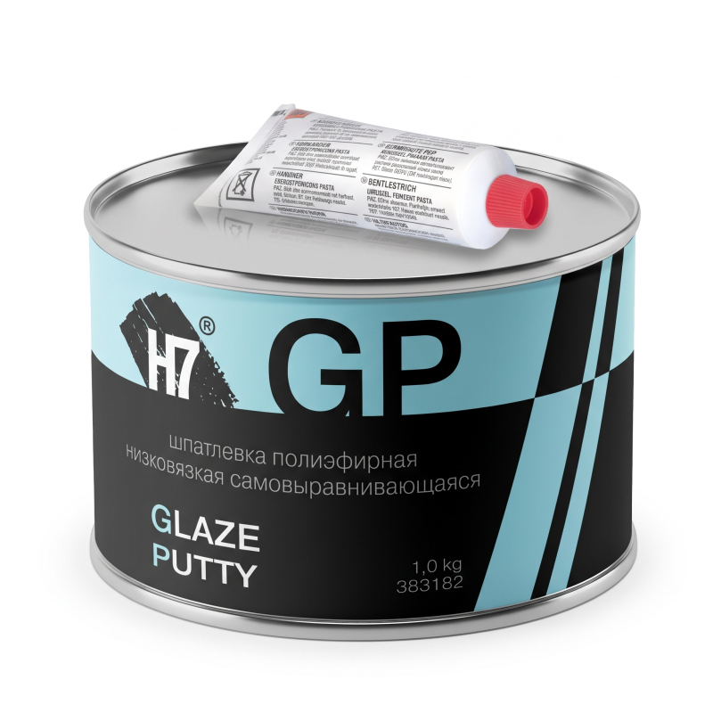 Шпатлевка полиэфирная низковязкая самовыравнивающаяся Glaze Putty H7