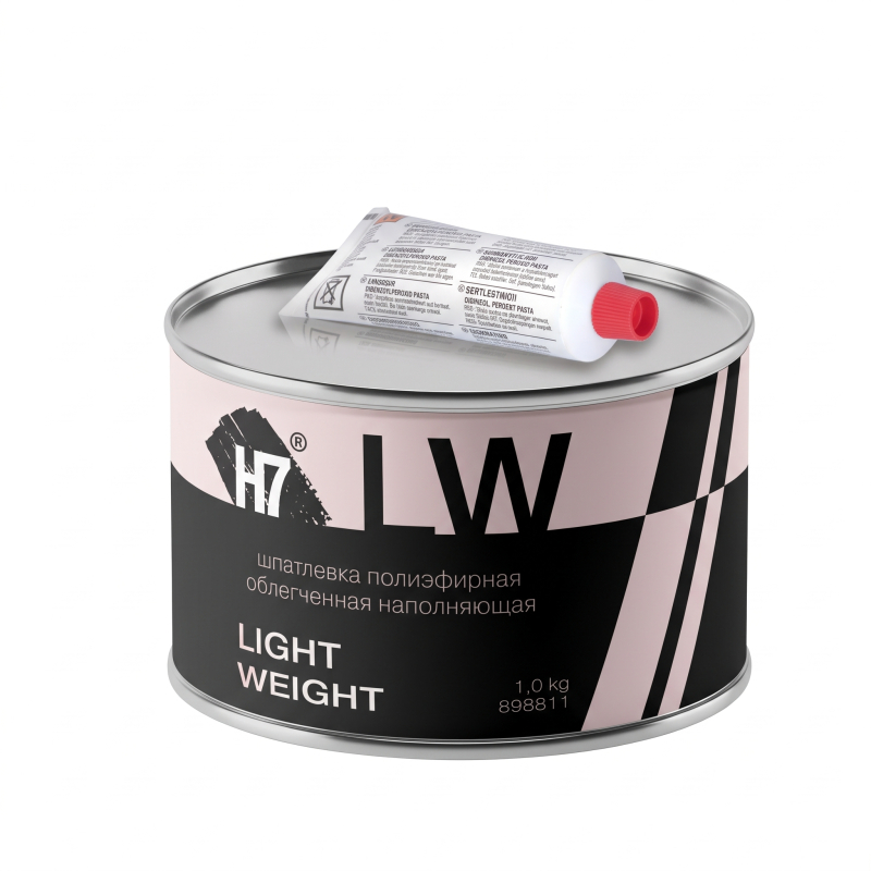 Шпатлевка полиэфирная облегчённая наполняющая Light Weight H7