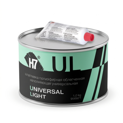 Шпатлевка полиэфирная облегчённая универсальная Universal Light H7