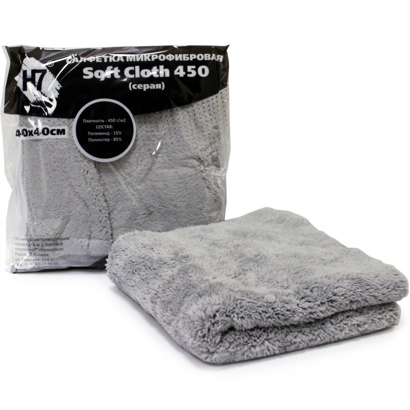 Салфетка микрофибровая Soft Cloth 450