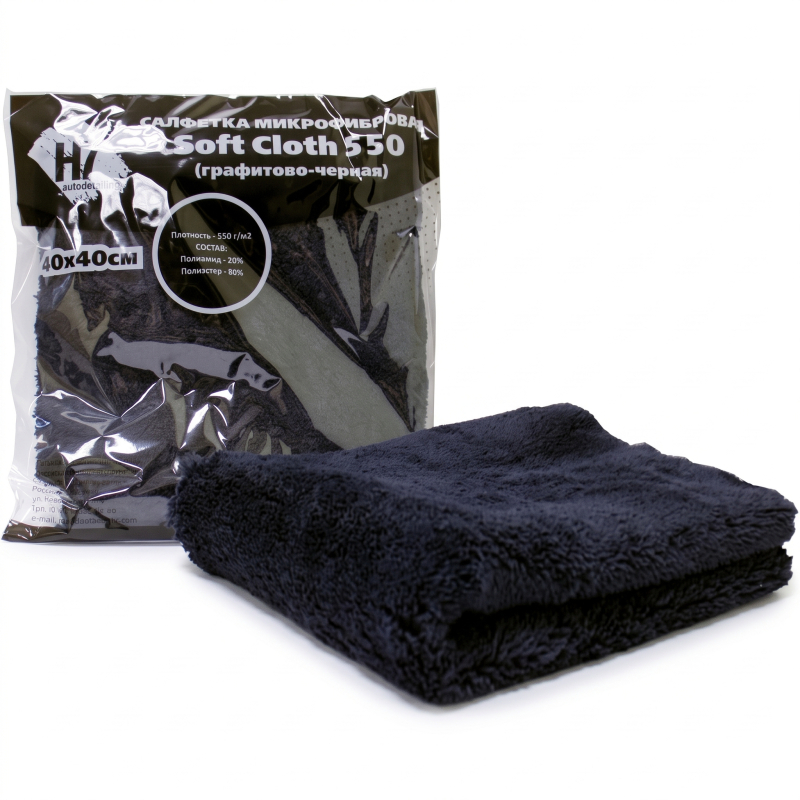 Салфетка микрофибровая Soft Cloth 550